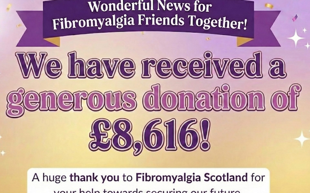 We have received a donation!